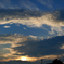 夕刻の雲