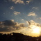 太陽と雲