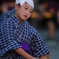 琉舞を踊る娘。