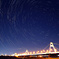 北の星空