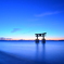 琵琶湖の夜明け