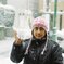 Nepalies first meets snow at Tokyo