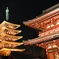 浅草寺ライトアップ