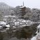 雪の瑠璃光寺・五重塔Ⅰ