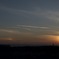 夕暮れ（彩雲付き）