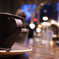 カフェにて