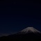 星と富士山