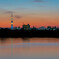 江戸川の夕景