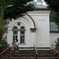 Kids in front of the Church