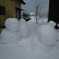 雪ダルマ2