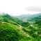 Rice terraces and Banaue Town