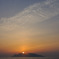 夕日