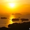 九十九島の夕陽