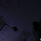 山中の星空