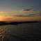夕日