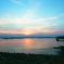 有明海の夕景
