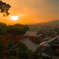京の夕陽