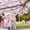 「生まれて初めてのお花見」