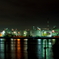 四日市市工場夜景　タンク群
