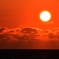 日本海の夕日