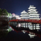 松本城（春夜景）４