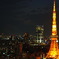 夜の東京タワー