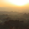 郷山の夕景