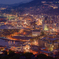 鍋冠山の夜景 90mm ver
