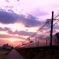夕陽と名鉄パノラマカー