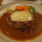 明倫館の夜　チーズハンバーグ