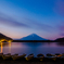 暁の精進湖