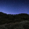 星空の下の絶壁