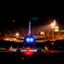 夜の空港