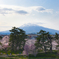 桜と岩木山