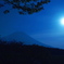 月夜の富士