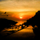 浜野浦の夕暮れ