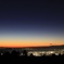 夕焼け夜景一番星