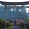 夕霞の来待神社