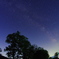 空が澄み切った夜に