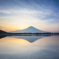 田貫湖からの富士山