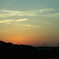 ５月の夕暮れ