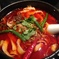 辛めの刀削麺