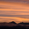 常念夕景