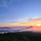 天空の夕景
