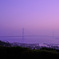朝を迎える大橋