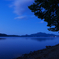 洞爺湖の夜明け