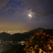 月夜の夜景