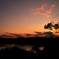 摩周湖の夕日