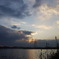 沼の夕暮れ