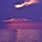 奈多海岸の夕暮れ